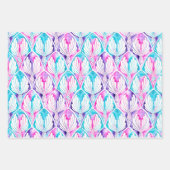 Meerjungfrau, Koralle und Meerjungfrau Schwänze Geschenkpapier Set (Vorderseite 3)