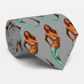 Meerjungfrau-Krawatte Krawatte (Gerollt)