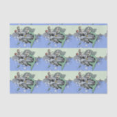 Meerjungfrau Küstenart niedlich Cartoon Beach Kind Seidenpapier (Vorderseite)