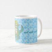 Meerjungfrau laden ein kaffeetasse (VorderseiteRechts)