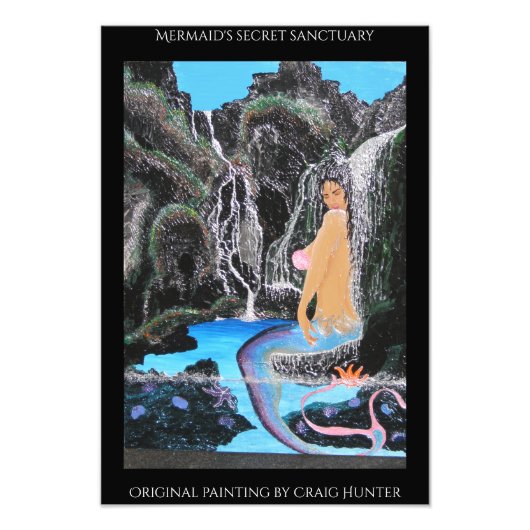 Meerjungfrau-Lagune Fotodruck (Vorne)