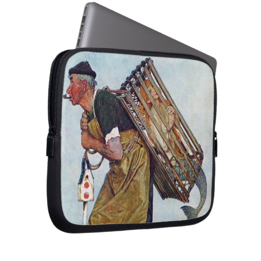 Meerjungfrau Laptopschutzhülle (Vorne Rechts)