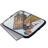 Meerjungfrau Laptopschutzhülle (Vorne Knopf)