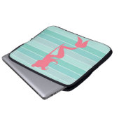 Meerjungfrau Laptopschutzhülle (Vorne Knopf)