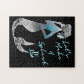 Meerjungfrau Lasst uns einen Schlag machen Puzzle (Horizontal)