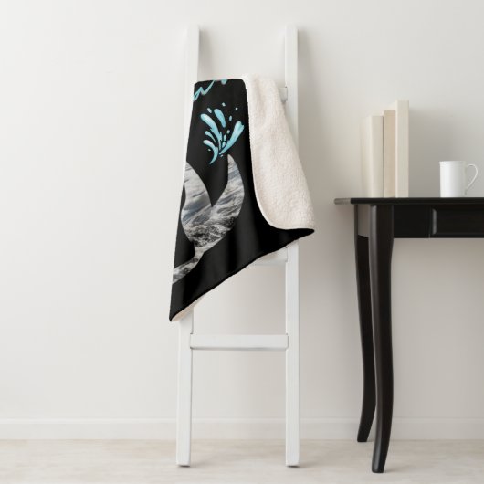 Meerjungfrau Lasst uns einen Schlag machen Sherpadecke (Beispiel)