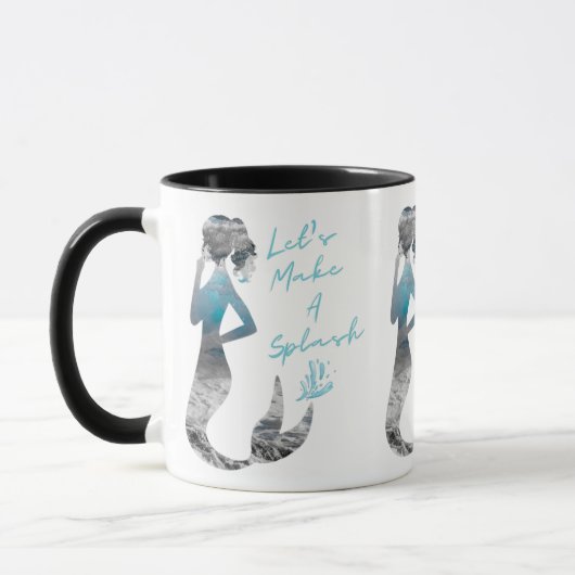 Meerjungfrau Lasst uns einen Schlag machen Tasse (Links)