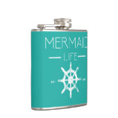 Meerjungfrau-Leben Hipflask Flachmann (Rechts)