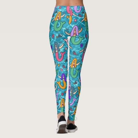 Meerjungfrau Leggings (Rückseite)