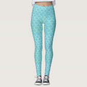 Meerjungfrau-Leggings Leggings (Vorderseite)