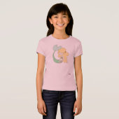 Meerjungfrau-Lesung T-Shirt (Vorne ganz)