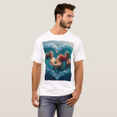 Meerjungfrau Liebe T-Shirt (Vorne ganz)