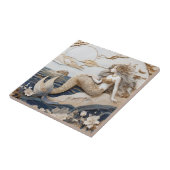 Meerjungfrau Links Imitate Hilfe Japanisch Asiatis Fliese (Seite)