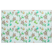 Meerjungfrau Loch Ness Merm-squatch sasquatch Stoff (Fat Quarter (45,7 x 55,9 cm))