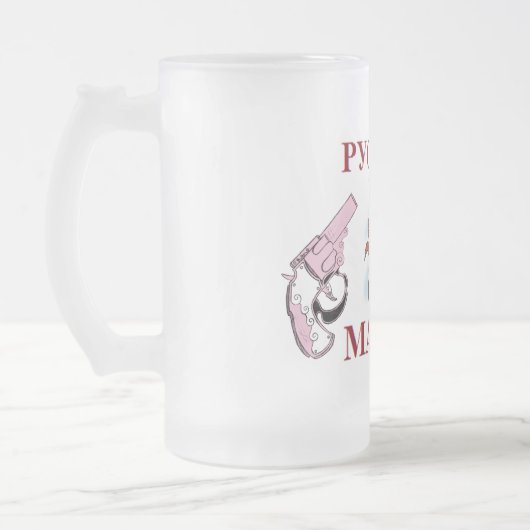 MEERJUNGFRAU-MAFIA MATTGLAS BIERGLAS (Links)