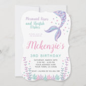 Meerjungfrau, magisch einladung (Vorderseite)