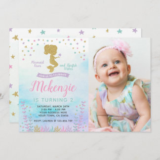 Meerjungfrau, magisch einladung