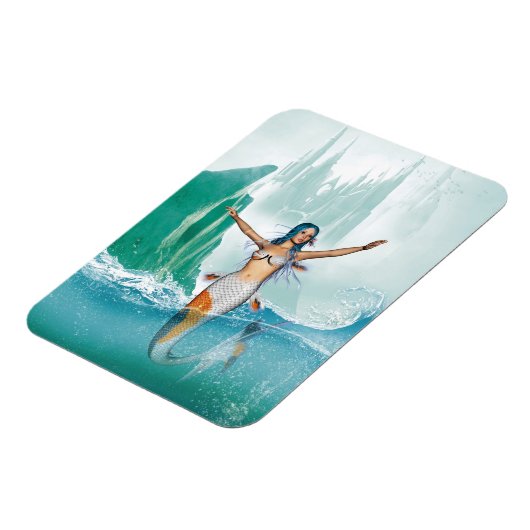 Meerjungfrau Magnet (Linke Seite)