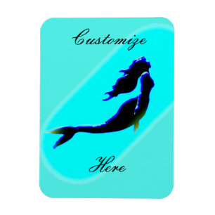 Meerjungfrau Magnet