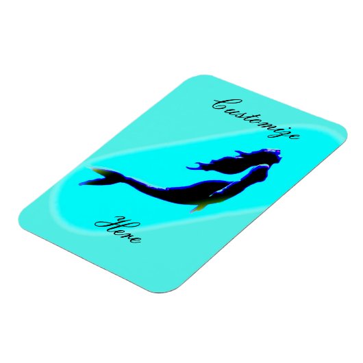 Meerjungfrau Magnet (Linke Seite)
