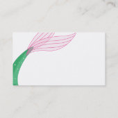 Meerjungfrau-Mama-Telefonkarte Telefonnummerkarte (Rückseite)