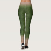 Meerjungfrau-Maßstab Leggings Taille Kelp Wald 5 (Rückseite)