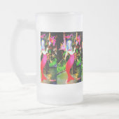 Meerjungfrau Mattglas Bierglas (Links)