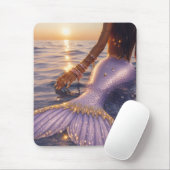 Meerjungfrau-Mauspad Mousepad (Mit Mouse)