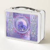 Meerjungfrau Metall Brotdose (Rückseite)