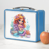 Meerjungfrau Metall Lunchbox (Beispiel)