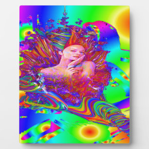 Meerjungfrau-Metamorphose Fotoplatte