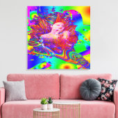 Meerjungfrau-Metamorphose Leinwanddruck (Insitu (Wohnzimmer))