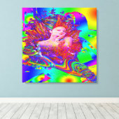 Meerjungfrau-Metamorphose Leinwanddruck (Insitu (Holzboden))