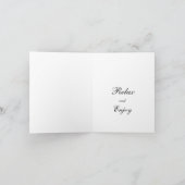 Meerjungfrau mit 1. Muttertag des Babys Karte (Innenseite)