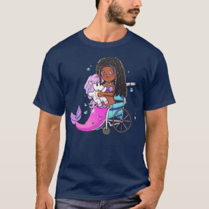 Meerjungfrau mit Baby Unicorn T-Shirt