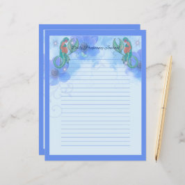 Meerjungfrau mit Babykunst von Renee Lavoie