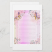 Meerjungfrau mit Babykunst von Renee Lavoie Briefpapier (Vorne/Hinten)