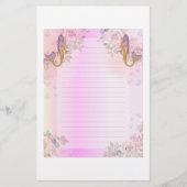 Meerjungfrau mit Babykunst von Renee Lavoie Briefpapier (Vorderseite)