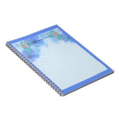 Meerjungfrau mit Babykunst von Renee Lavoie Notizblock (Rechte Seite)