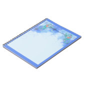 Meerjungfrau mit Babykunst von Renee Lavoie Notizblock (Linke Seite)