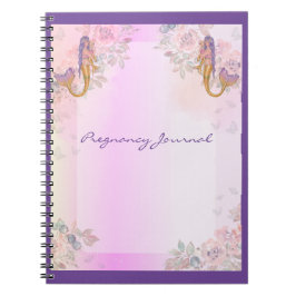 Meerjungfrau mit Babykunst von Renee Lavoie Notizblock