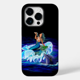 Meerjungfrau mit Delfin Case-Mate iPhone 14 Pro Hülle