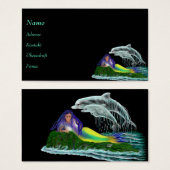 Meerjungfrau mit Delphinen (Vorne & Hinten)