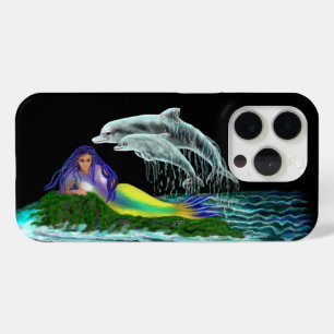 Meerjungfrau mit Delphinen Case-Mate iPhone Hülle