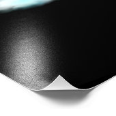 Meerjungfrau mit Delphinen Fotodruck (Ecke)