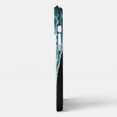 Meerjungfrau mit Delphinen iPhone Hülle (Linke Seite)