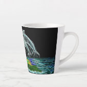 Meerjungfrau mit Delphinen Milchtasse (Rechts)