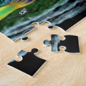 Meerjungfrau mit Delphinen Puzzle (Seite)