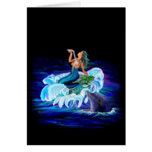 Meerjungfrau mit Dolphin