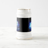 Meerjungfrau mit Dolphin Bierglas (Mittel)